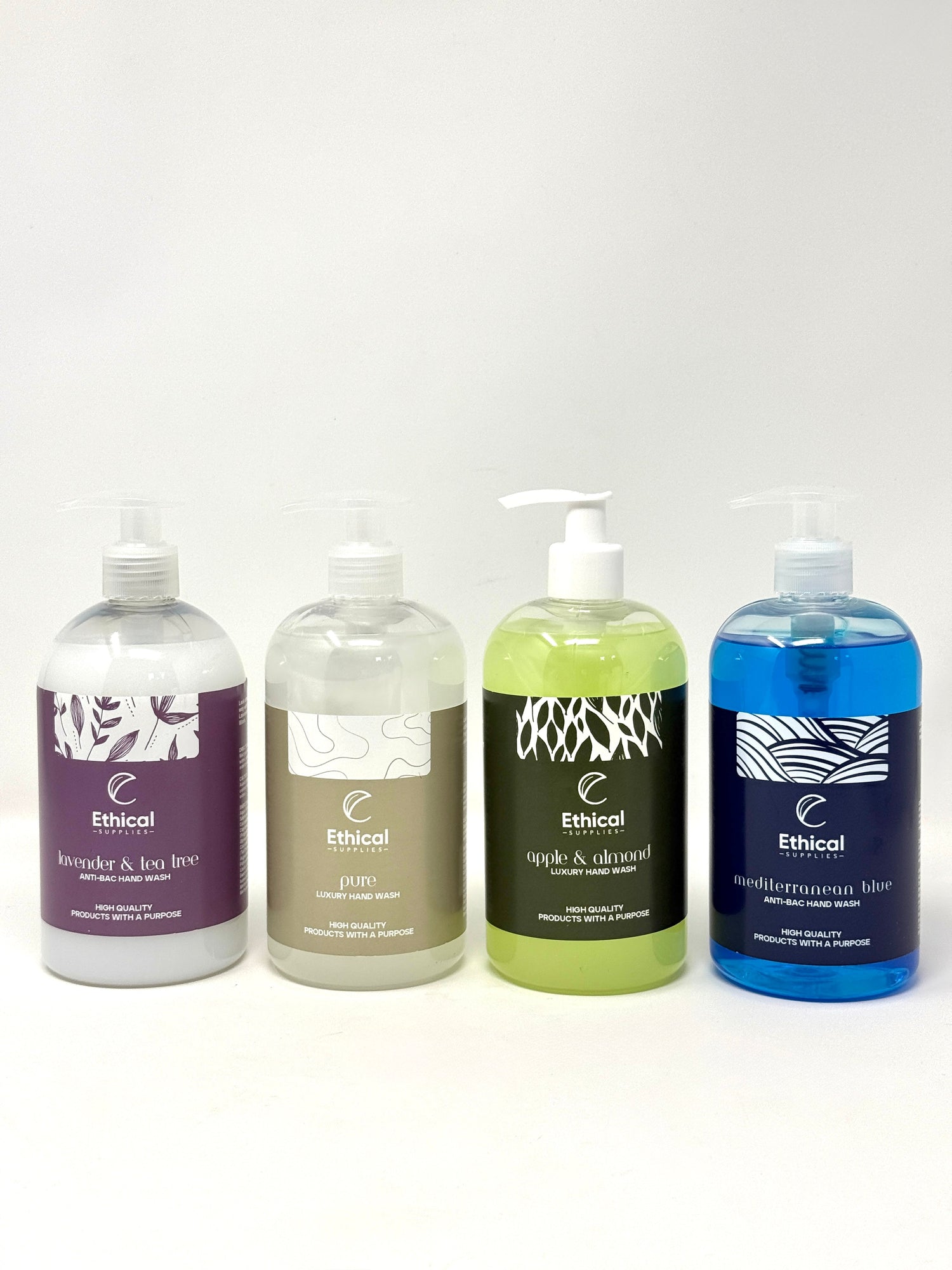 set of four hand washes