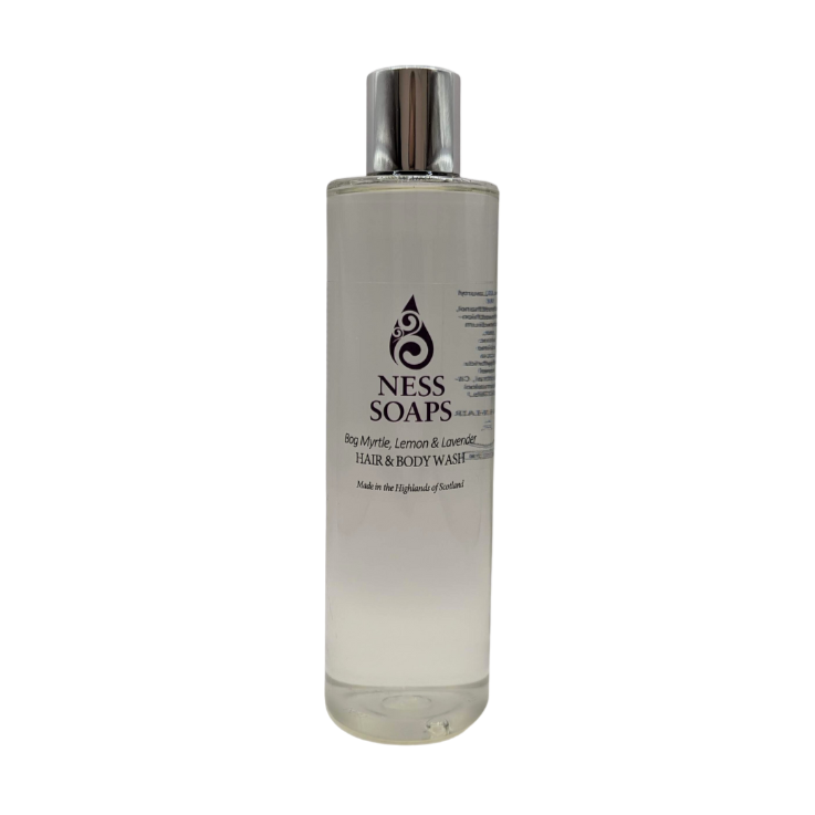 Bog Myrtle, Lemon & Lavender Hair & Body Wash - Ethical Supplies