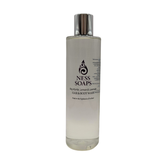 Bog Myrtle, Lemon & Lavender Hair & Body Wash - Ethical Supplies