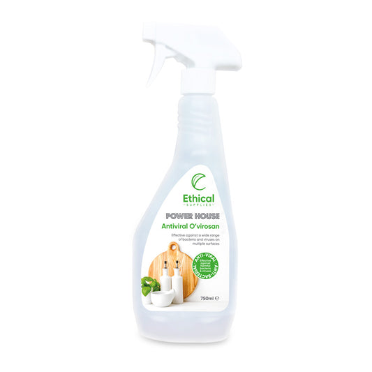 Power House Anti Viral Cleaner & Sanitiser 750ml Bottle - Ethical Supplies