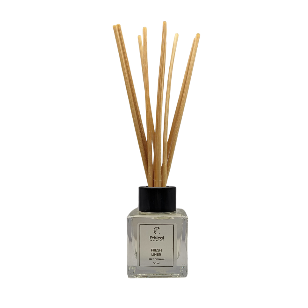 Fresh Linen Reed Diffuser Kit