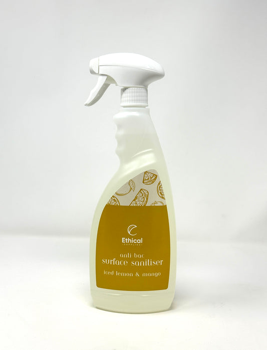 Anti-Bacterial Multi-Surface Sanitiser Spray - Iced Lemon & Mango
