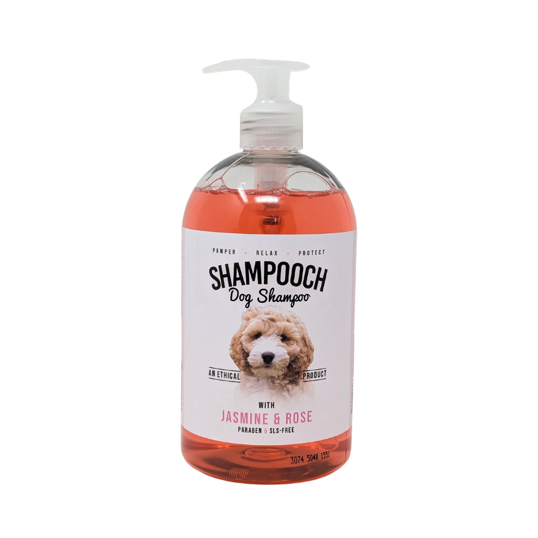Jasmine & Rose Dog Shampoo - Paraben & SLS-Free - 500ml