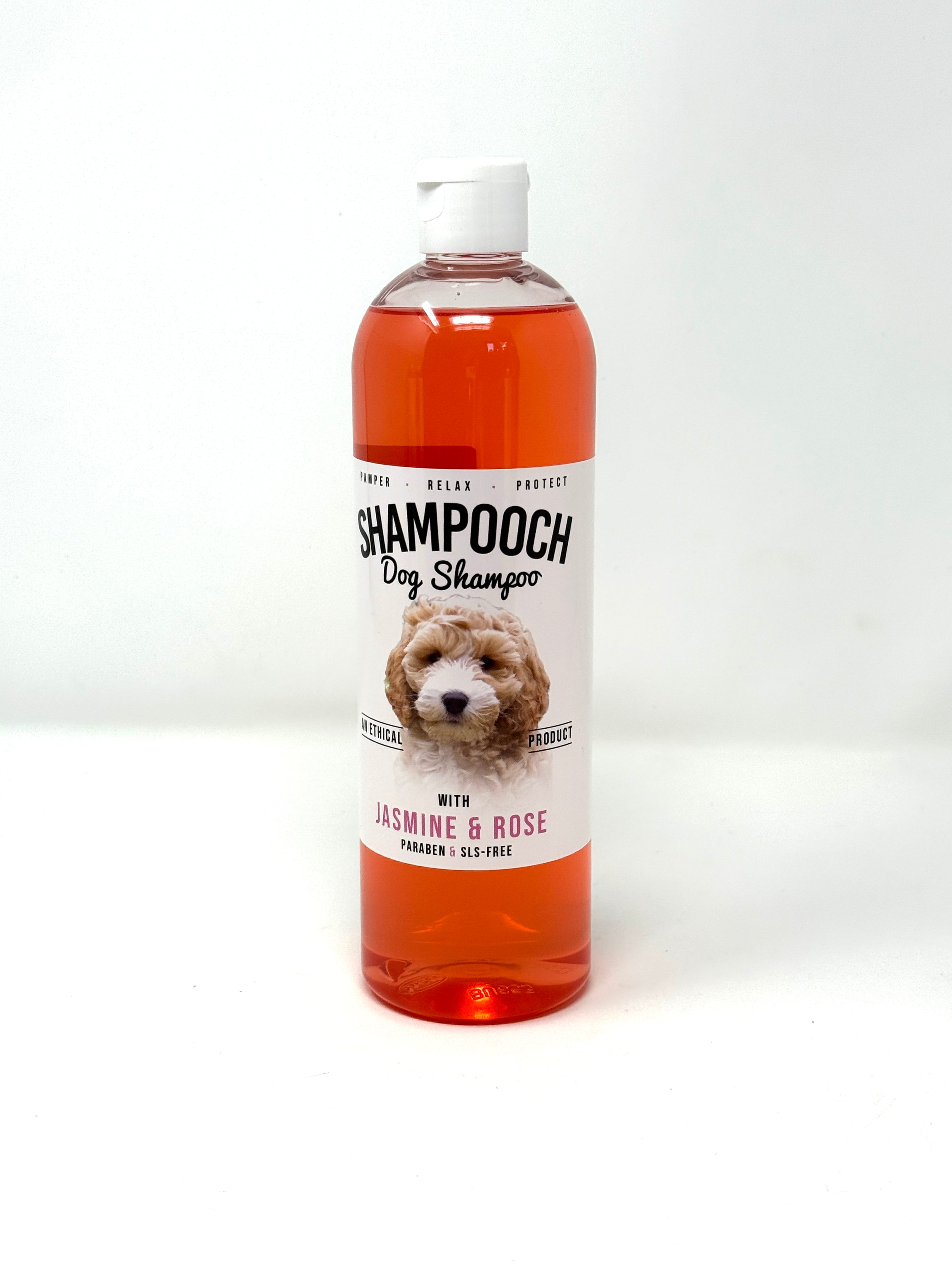 Jasmine & Rose Dog Shampoo - Paraben & SLS-Free - 500ml