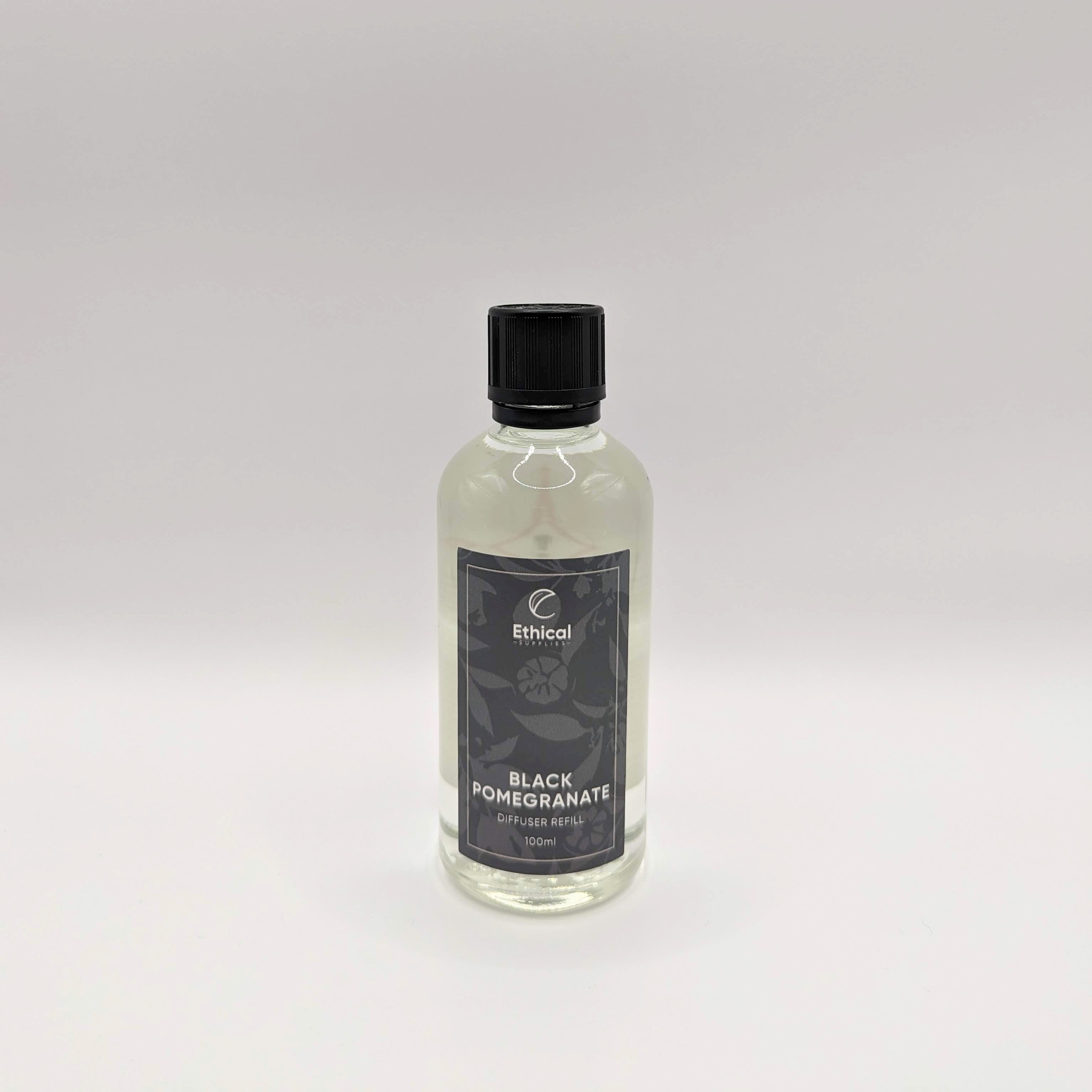 Black Pomegranate Reed Diffuser Kit - Ethical Supplies