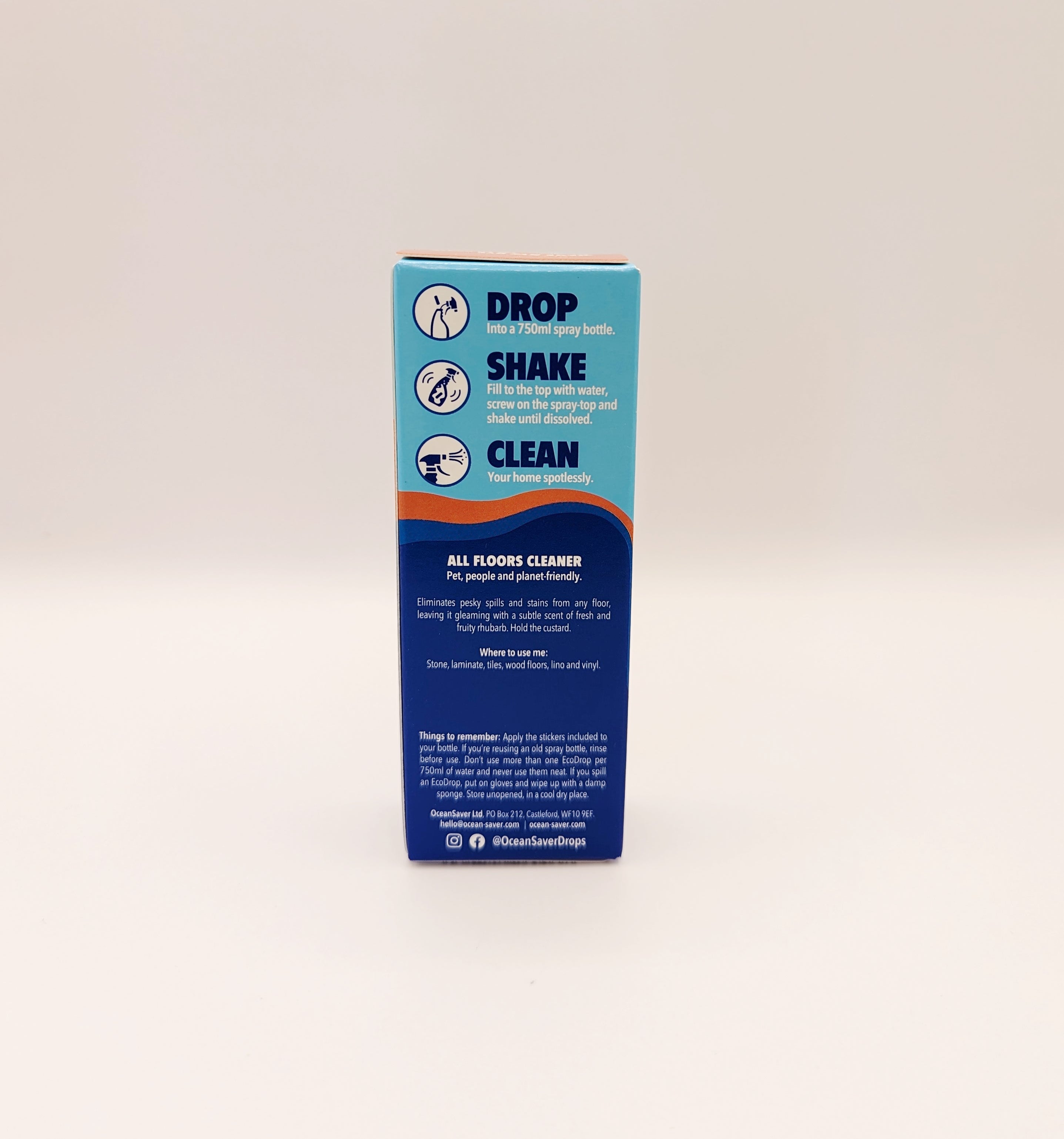 Ocean Saver - All Floors Cleaner EcoDrops - Ethical Supplies