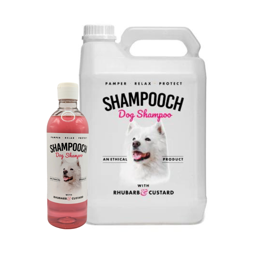 Rhubarb & Custard Dog Shampoo Bundle