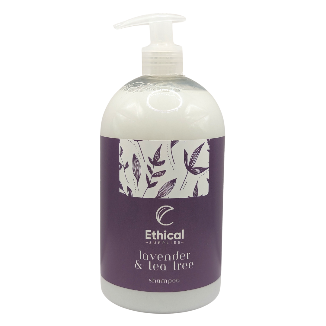 tea tree shampoo lavender Lavender & Tea Tree Shampoo – Ethical Supplies