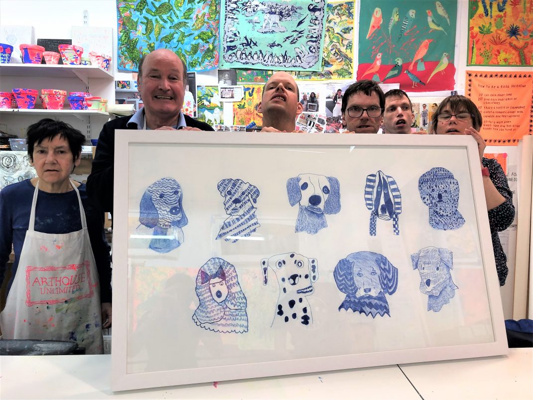 Blue Dogs Fine Bone China Mug - Ethical Supplies