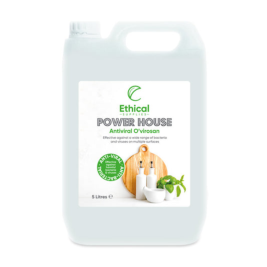 Power House Anti Viral Cleaner & Sanitiser 5 Litre Bottle - Ethical Supplies