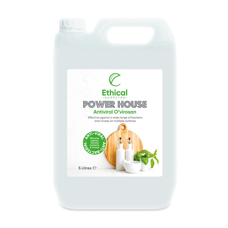 Power House Anti Viral Cleaner & Sanitiser 5 Litre Bottle - Ethical Supplies