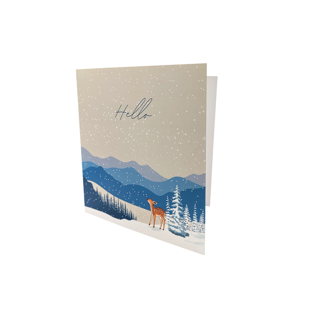 Winter Greetings Cards - Single Pack - Ethical Supplies