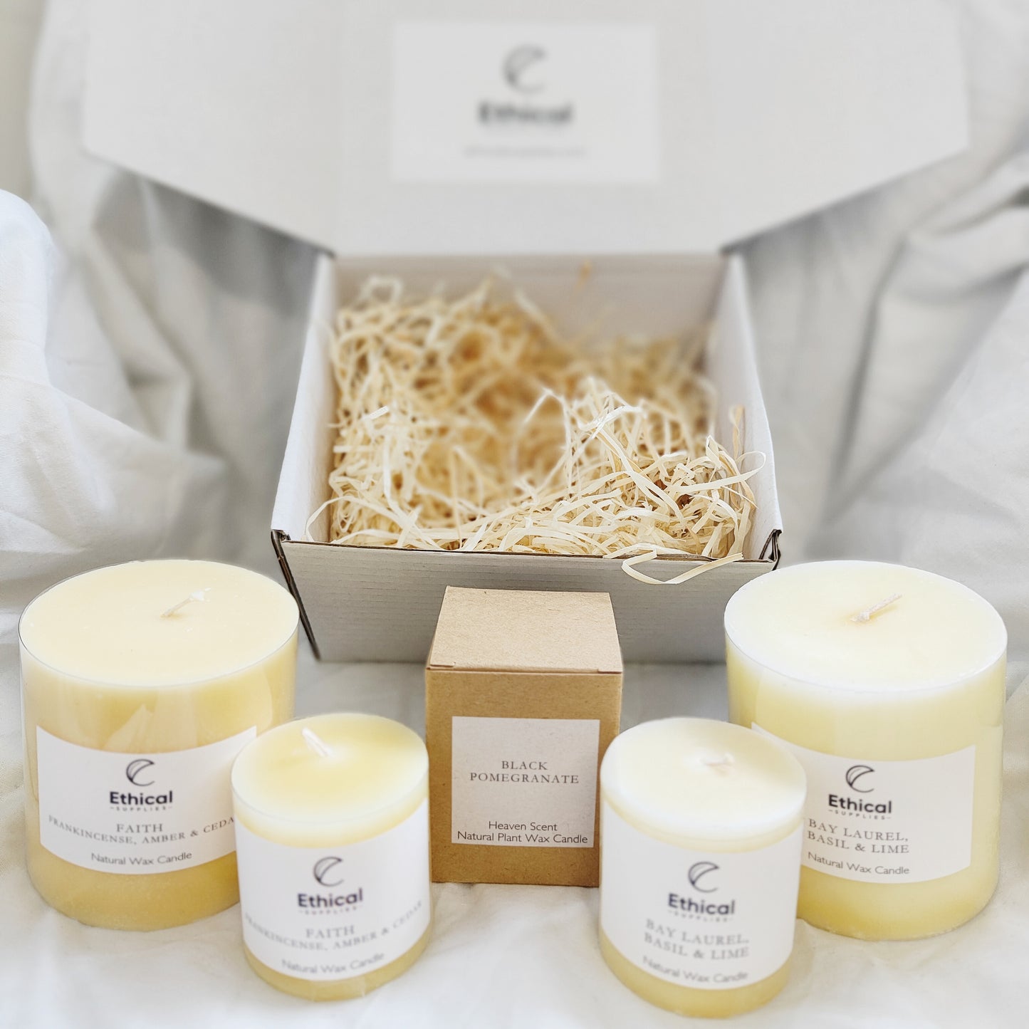 Candle Hamper - Ethical Supplies