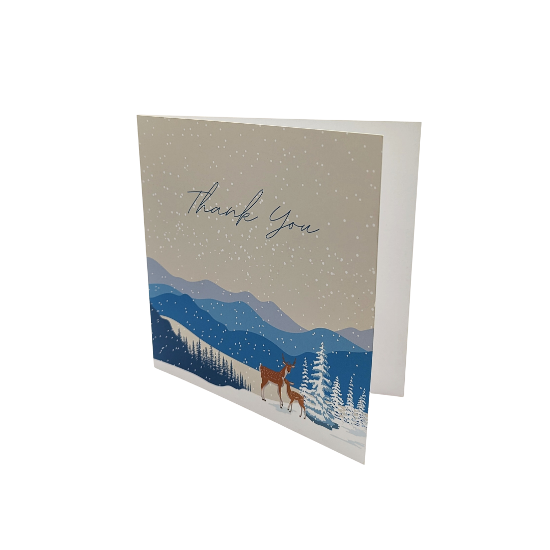 Winter Greetings Cards - Pack of 6 - Ethical Supplies