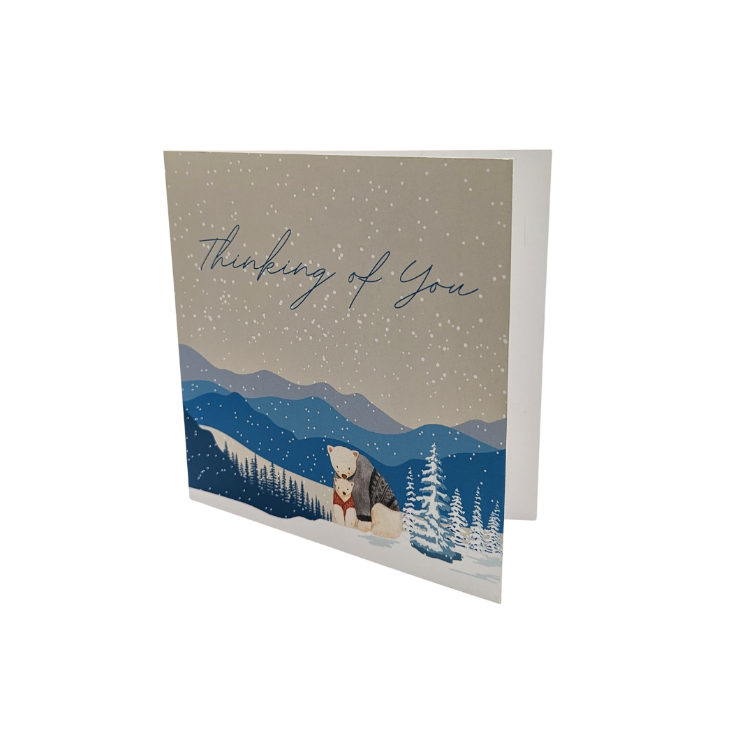 Winter Greetings Cards - Pack of 6 - Ethical Supplies